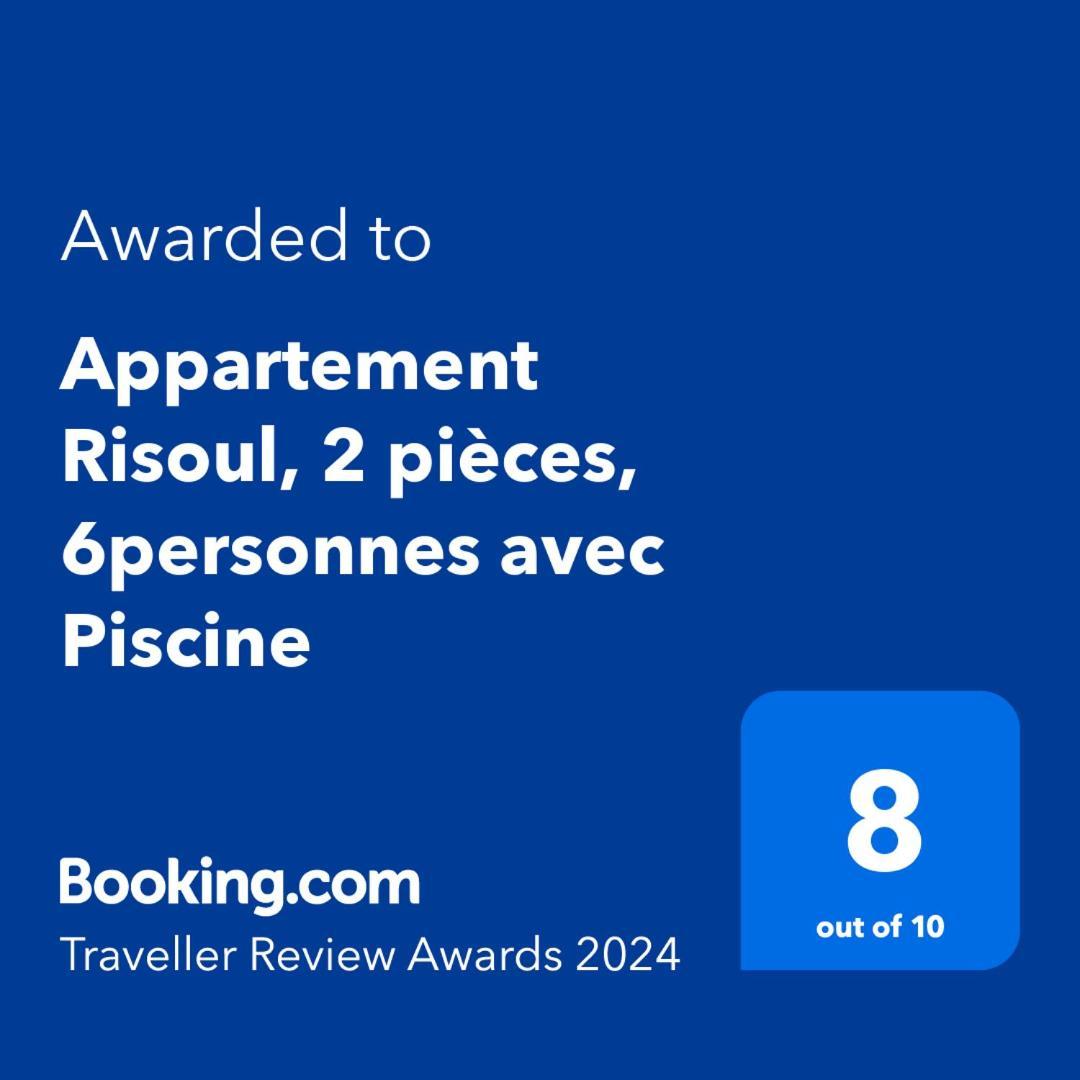 Pied Des Pistes, 2 Pieces, 6Pers, Piscine Et Sauna Risoul Exterior foto