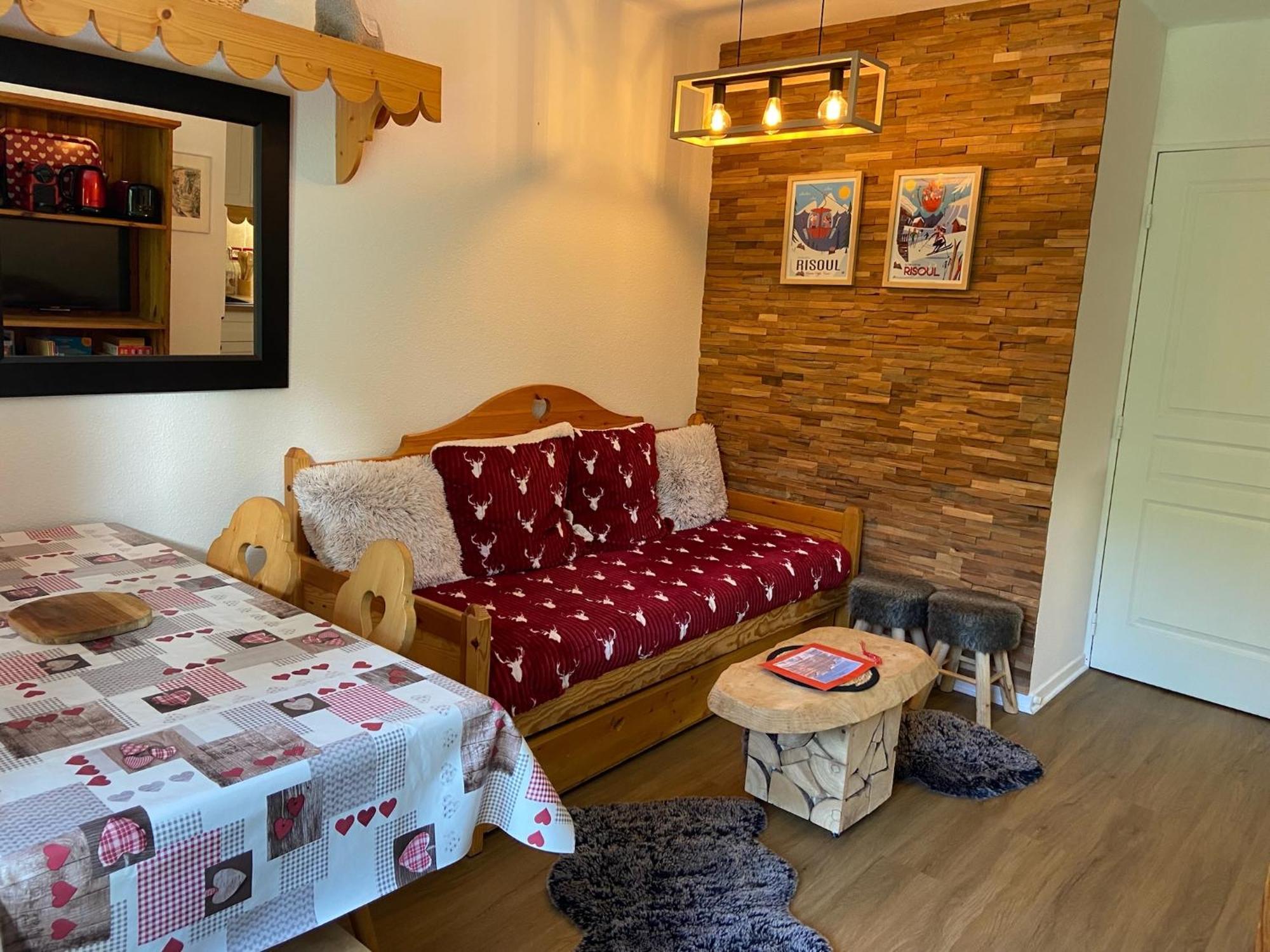 Pied Des Pistes, 2 Pieces, 6Pers, Piscine Et Sauna Risoul Exterior foto